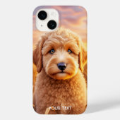 Fantasy Schattigee Baby Labradoodle Tarwe Case-Mate iPhone Case (Achterkant)