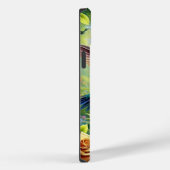 Fantasy Schattigee Bloemen Regenboog Kolibrie Case-Mate iPhone Case (Achterkant / Rechts)