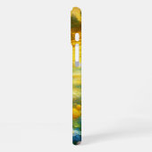 Fantasy Schattigee bomen Abstract landschap iPhone Hoesje (Linkerkant)