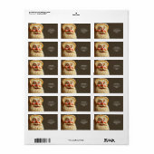 Fantasy Schattigee brood baard Etiket (Full Sheet)