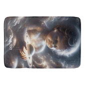 Fantasy Schattigee Child Space Stars Badmat (Voorkant)