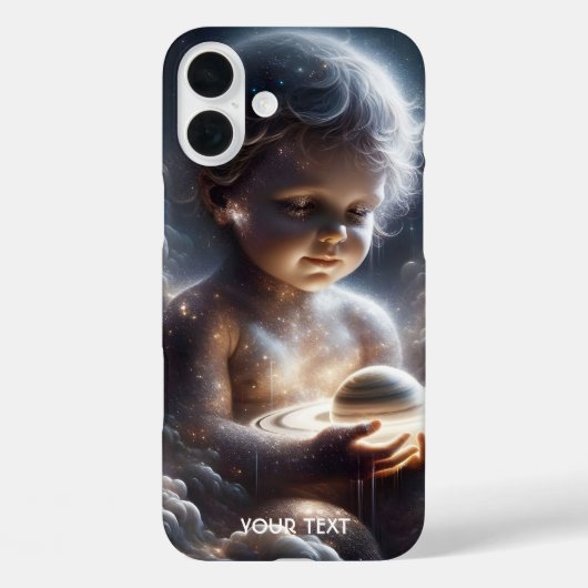 Fantasy Schattigee Child Space Stars Case-Mate iPhone Case (Achterkant)