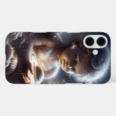 Fantasy Schattigee Child Space Stars Case-Mate iPhone Case (Achterkant (horizontaal))