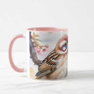Fantasy Schattigee Chinese vogelbloesem Mok