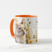 Fantasy Schattigee Curious Mouse Garden Mok (Voorkant links)