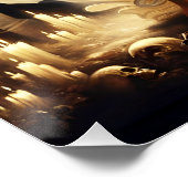 Fantasy Schattigee Demon Angel Dancing Perfect Poster (Hoek)