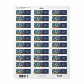 Fantasy Schattigee Dragon Stone Cavern. Etiket (Full Sheet)