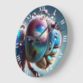 Fantasy Schattigee Dragonfly Macro Foto Grote Klok (Hoek)