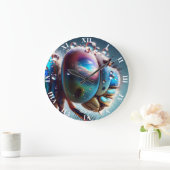 Fantasy Schattigee Dragonfly Macro Foto Grote Klok (Huis)