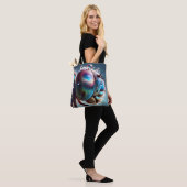 Fantasy Schattigee Dragonfly Macro Foto Tote Bag (Op model)