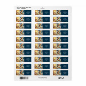 Fantasy Schattigee Duif Space Flowers Etiket (Full Sheet)