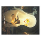 Fantasy Schattigee Ghost Kitten Kaarsen Tafelkleed (Voorkant (Horizontaal))