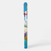 Fantasy Schattigee Goat Float Glasses iPhone Hoesje (Linkerkant)