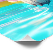 Fantasy Schattigee Goat Float Glasses Perfect Poster (Hoek)