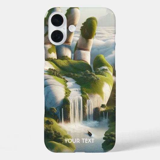 Fantasy Schattigee Hand Forest Clouds Case-Mate iPhone Case (Achterkant)
