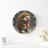 Fantasy Schattigee Hedgehog Sharp Needles Grote Klok (Huis)