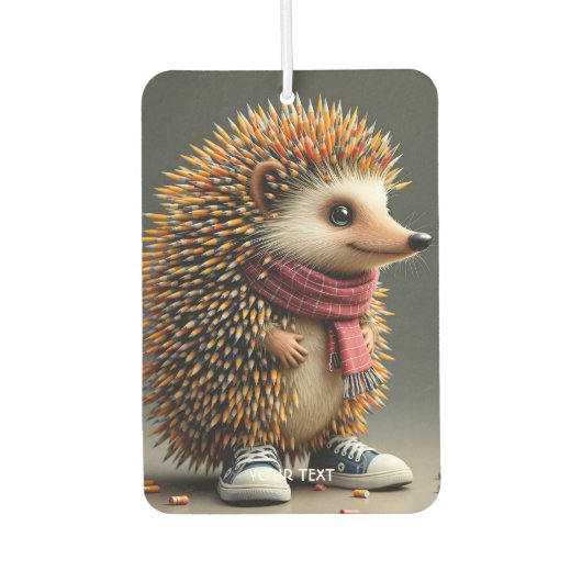 Fantasy Schattigee Hedgehog Sharp Needles Luchtverfrisser (Voorkant)