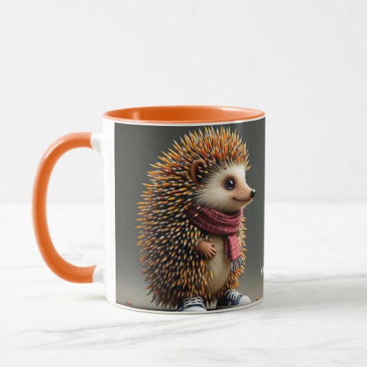 Fantasy Schattigee Hedgehog Sharp Needles Mok (Links)