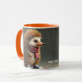 Fantasy Schattigee Hedgehog Sharp Needles Mok (Voorkant links)
