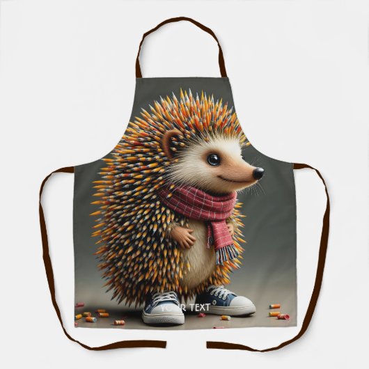 Fantasy Schattigee Hedgehog Sharp Needles Schort (Voorkant)