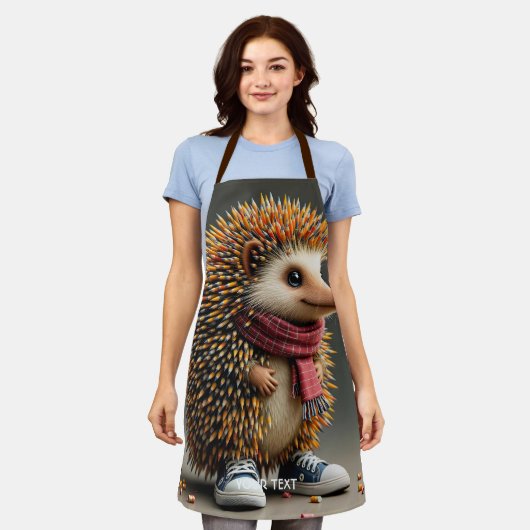 Fantasy Schattigee Hedgehog Sharp Needles Schort (Gedragen)