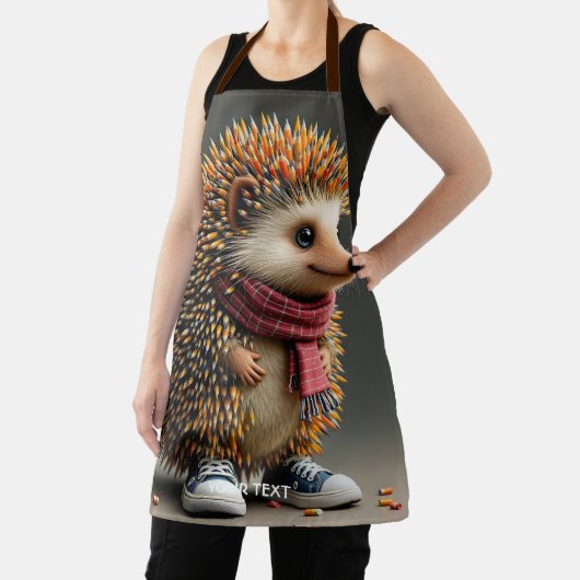 Fantasy Schattigee Hedgehog Sharp Needles Schort (Insitu)