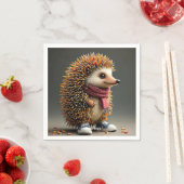 Fantasy Schattigee Hedgehog Sharp Needles Servet (Insitu)