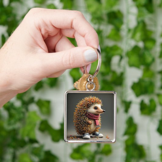 Fantasy Schattigee Hedgehog Sharp Needles Sleutelhanger (Hand)