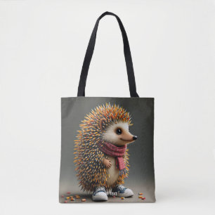 Fantasy Schattigee Hedgehog Sharp Needles Tote Bag