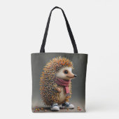 Fantasy Schattigee Hedgehog Sharp Needles Tote Bag (Achterkant)