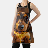 Fantasy Schattigee hond Hot Dog Schort (Insitu)