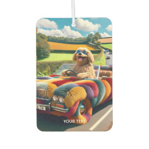 Fantasy Schattigee Hond Tapijt Auto Luchtverfrisser