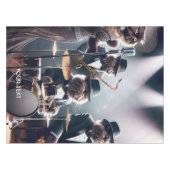 Fantasy Schattigee jazzband Cats Tafelkleed (Voorkant (Horizontaal))