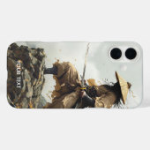 Fantasy Schattigee Katana Samurai Wolken Case-Mate iPhone Case (Achterkant (horizontaal))