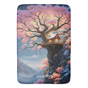 Fantasy Schattigee kersenbloesemboom Badmat