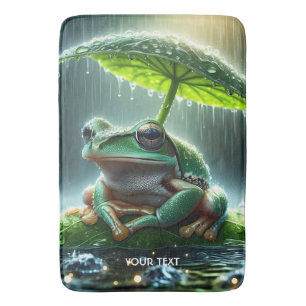 Fantasy Schattigee kikkerblad paraplu Badmat