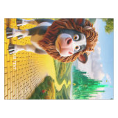 Fantasy Schattigee Koe Lion Road Tafelkleed (Voorkant (Horizontaal))