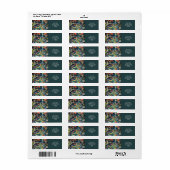 Fantasy Schattigee Koi Visvijver Etiket (Full Sheet)