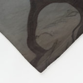 Fantasy Schattigee kraaiboom duisternis Fleece Deken (Hoek)