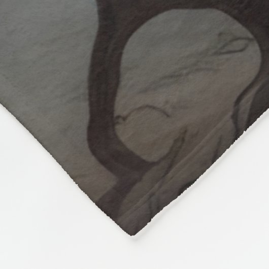 Fantasy Schattigee kraaiboom duisternis Fleece Deken (Hoek)