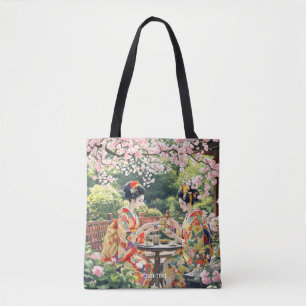 Fantasy Schattigee Kyoto Garden Tea Tote Bag
