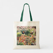 Fantasy Schattigee Kyoto Garden Tea Tote Bag (Achterkant)
