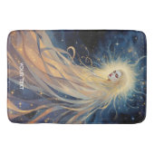 Fantasy Schattigee Lady Space Stars Badmat (Voorkant)