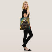 Fantasy Schattigee levendige bloemen majestueuze l Tote Bag (Op model)