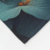 Fantasy Schattigee levendige majestueuze kraanbloe Fleece Deken (Hoek)