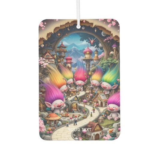 Fantasy Schattigee Mini Troll City Luchtverfrisser (Voorkant)