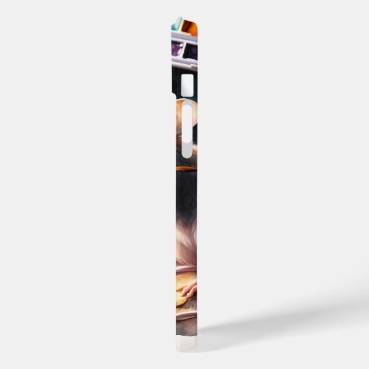 Fantasy Schattigee Muizenbloemenverf Case-Mate iPhone Case (Achterkant / Links)