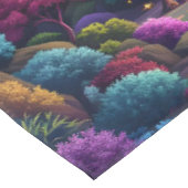 Fantasy Schattigee Mushroom Rainbow Skies Tafelkleed (Gekanteld)