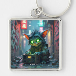Fantasy Schattigee muziek Joy Street Sleutelhanger