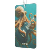 Fantasy Schattigee octopus die gitaar speelt Luchtverfrisser (Links)